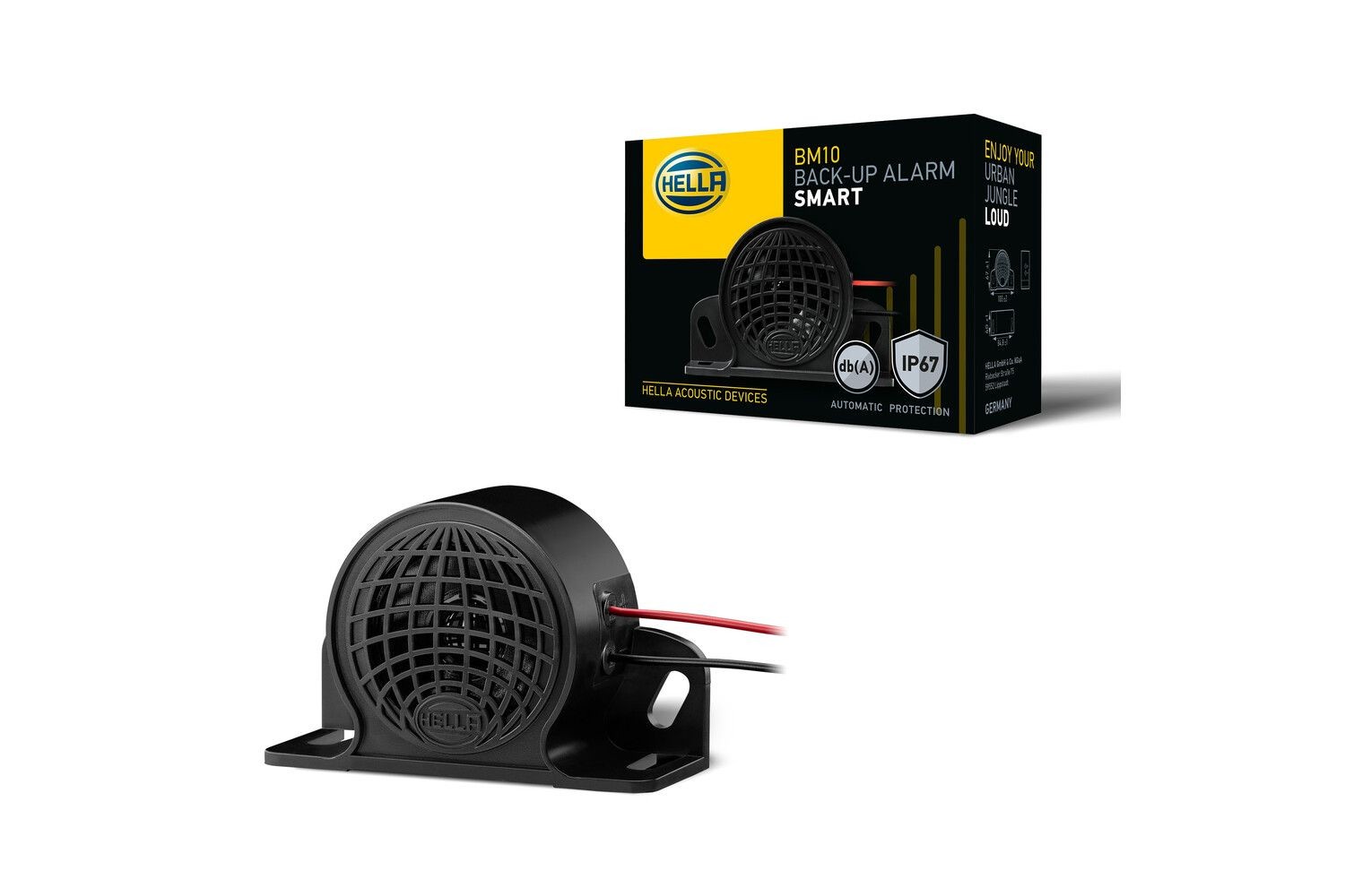 HELLA Výstrażný systém pre cúvanie 3SL 009 148-151 cena Húkačka Renault EV, HV, UV 3SL 009 148-151 HELLA