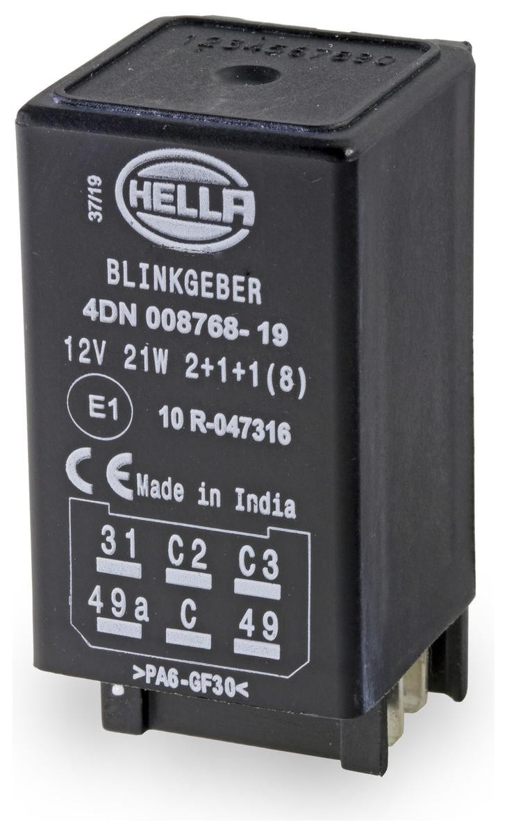 HELLA Blinkerrelais 4DN 008 768-191 HELLA 4DN 008 768-191 Automobilrelais Nissan Interstar Kastenwagen 2011