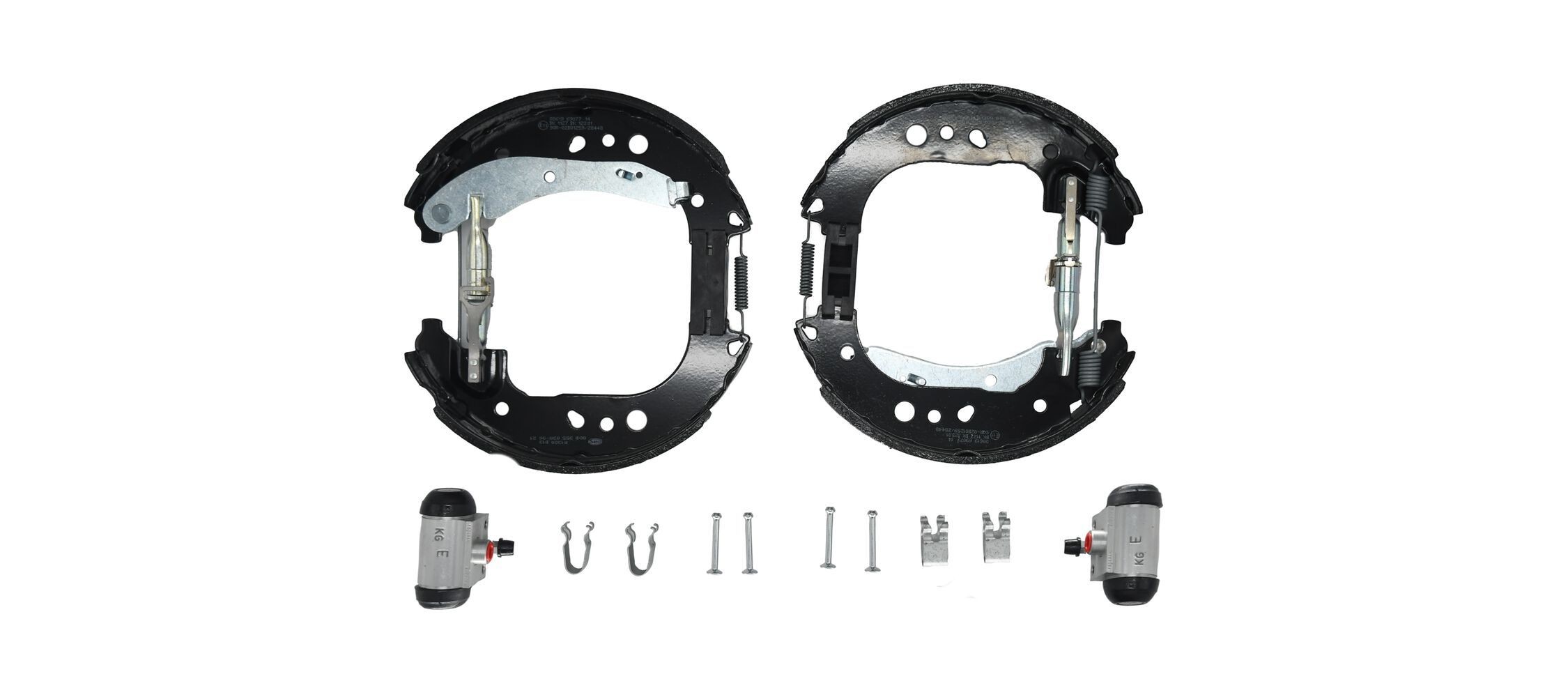 HELLA Bremsesett, trommebremse 8DB 355 038-061 8DB 355 038-061 Bremsesett, trommebremse SKODA SUPERB HELLA