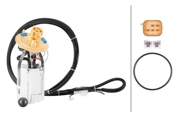 HELLA Αντλία βενζίνης 8TF 358 146-571 HELLA 8TF 358 146-571 Αντλία καυσίμου Volvo S80 II γνήσια τιμες