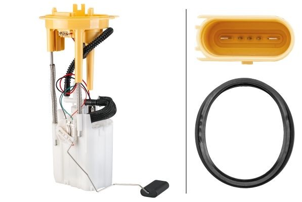 HELLA Drivstoffpumpe 8TF 358 146-651 HELLA 8TF358146-651 Fødepumpe T-Roc Cabrio (AC7) pris