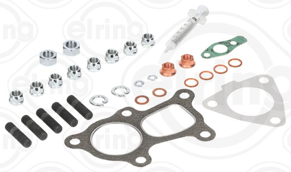 ELRING Mounting Kit, charger 005.040 ELRING 005.040 KIA Sephia / Mentor I Hatchback (FA) mounting kit charger replacement