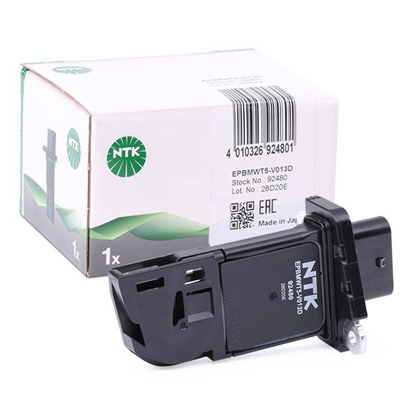 Medidor de massa de ar NGK 92480 NGK 92480 Sensor de fluxo de ar AUDI R8 2012