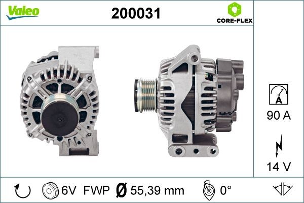 VALEO Alternatore 200031 200031 Alternatore VALEO LANCIA DELTA costo