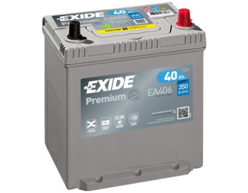 Batteria EXIDE EA406 EXIDE PREMIUM EA406 Batterie Start-Stop Hyundai i10 2021