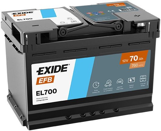 EXIDE Accu EZ600 EXIDE EZ600 Backup-accu originele HUMMER