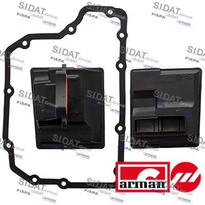 SIDAT Sada hydraulického filtra automatickej prevodovky 57110AS 57110AS Hydraulický filter automatickej prevodovky SIDAT CITROЁN C3