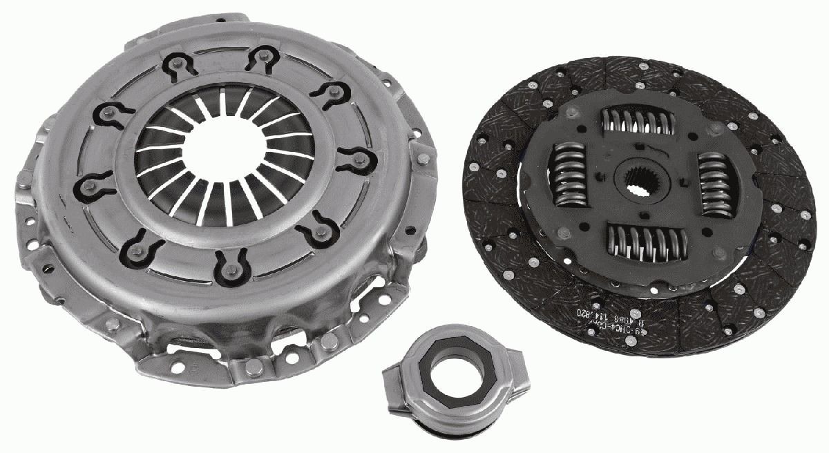 SACHS Spojková sada 3000 950 786 SACHS 3000 950 786 Spojková sada NISSAN Navara Valník/Podvozok (D22) 2.5 Di 133 KS 2005