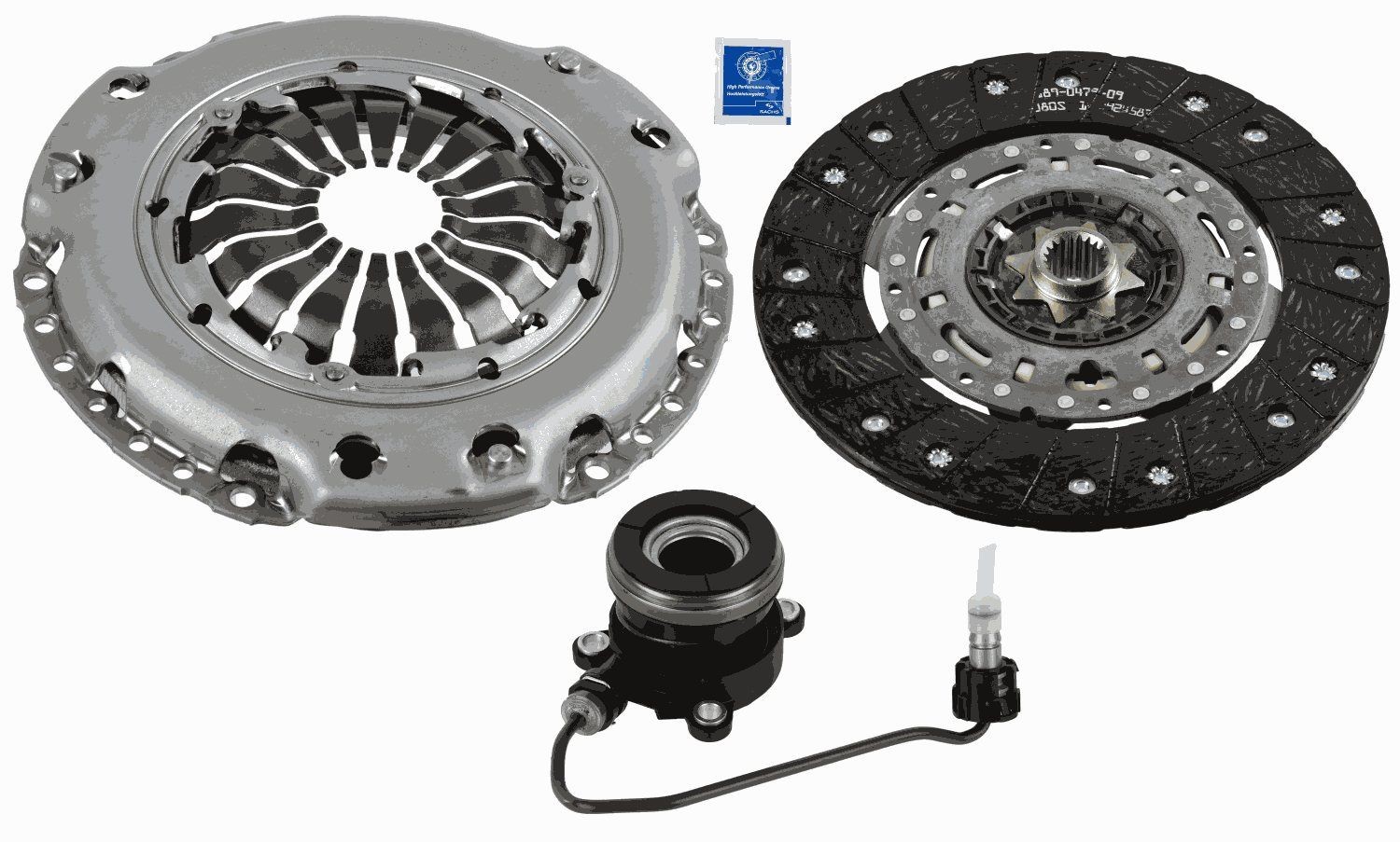 SACHS Σετ συμπλέκτη 3000 990 525 SACHS 3000 990 525 Σετ συμπλέκτη VAUXHALL Mokka / Mokka X (J13) 1.6 CDTI 110 PS 2023