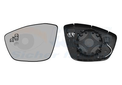Vetro specchio, specchio esterno VAN WEZEL 0937835 VAN WEZEL 0937835 Vetro specchio retrovisore Peugeot 2008 2025