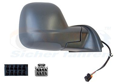 VAN WEZEL Sidespeil 0991806 VAN WEZEL 0991806 Sidespeil Toyota PROACE originale