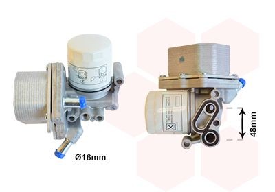 VAN WEZEL Radiador de óleo, óleo do motor 18013625 Radiador de óleo do motor VAN WEZEL FOCUS 18013625 baratos