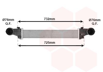 VAN WEZEL Ιντερκούλερ 30004726 VAN WEZEL 30004726 γνήσια Ιντερκούλερ Mercedes CLS c219 κόστος