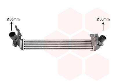 VAN WEZEL Välijäähdytin 43004641 43004641 VAN WEZEL Välijäähdytin Renault 11 hinta