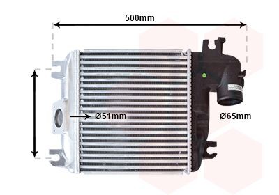 VAN WEZEL Intercooler 53014705 53014705 Intercooler TOYOTA RAV 4 VAN WEZEL