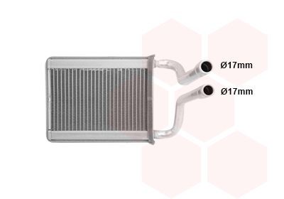 VAN WEZEL Radiateur de chauffage 83006296 Radiateur de chauffage VAN WEZEL SPORTAGE 83006296 pas cher