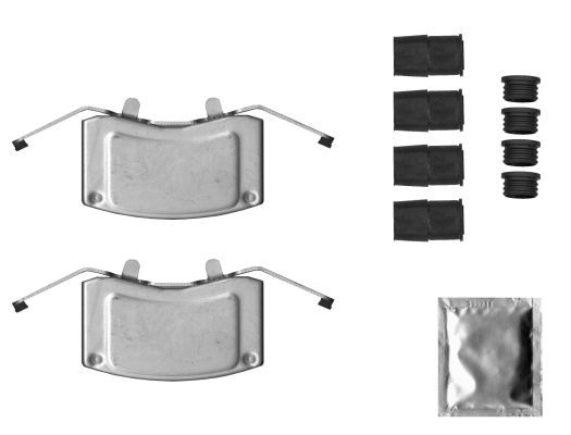 TEXTAR Piederumu komplekts, Bremžu suports 82544400 Vadīkla bremžu suports TEXTAR Volkswagen PASSAT 82544400