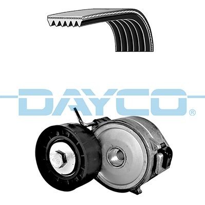 DAYCO Jogo de correias trapezoidais estriadas KPV419 KPV419 Correia trapezoidal estriada FORD USA F-350 DAYCO