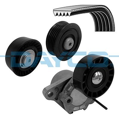 Jogo de correias trapezoidais estriadas DAYCO KPV500 DAYCO KPV500: Jogo de correias trapezoidais estriadas Hyundai i20 2024