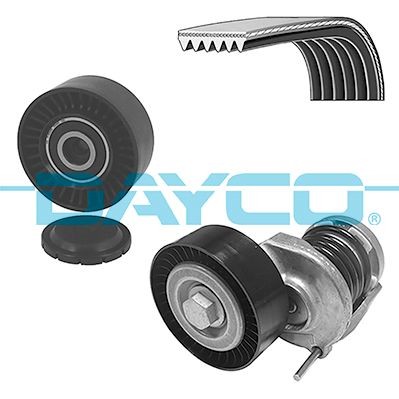 DAYCO V-Ribbed Belt Set KPV518 AUDI DAYCO poly v-belt kit KPV518