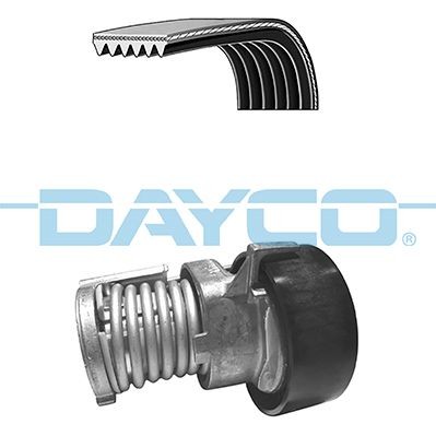 DAYCO Keilrippenriemensatz KPV717 KPV717 Keilrippenriemensatz DAYCO VW TIGUAN