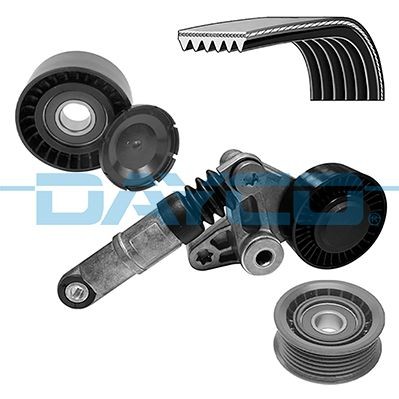 DAYCO Jogo de correias trapezoidais estriadas KPV736 Kit de correias trapezoidais estriadas DAYCO POLO KPV736 baratos