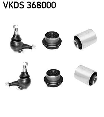 SKF Reparationssats, hjulupphängning VKDS 368000 VKDS 368000 Reparationssats länkarm SKF TOYOTA PRIUS