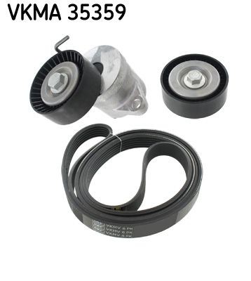 SKF Kit Cinghie Poly-V VKMA 35359 SKF VKMA 35359 Kit cinghie poly-v Cavalier Coupe originale prezzo