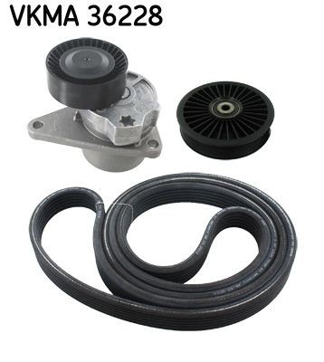 Σετ ιμάντων poly-V SKF VKMA 36228 SKF VKMA 36228: Κιτ ιμάντα κίνησης Volvo S60 2007