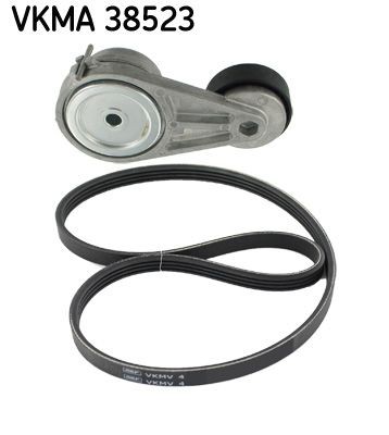 V-Ribbed Belt Set SKF VKMA 38523 SKF VKMA 38523 SMART FORTWO 2018 poly v-belt kit price