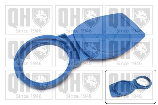 QUINTON HAZELL Sealing Cap, washer fluid tank FC568 QUINTON HAZELL FC568 Volvo XC90 Mk1 windshield washer reservoir replacement
