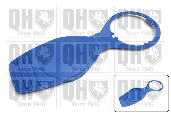 Sealing Cap, washer fluid tank QUINTON HAZELL FC570 QUINTON HAZELL FC570 Windscreen washer reservoir Audi A8 2013