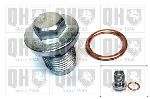 QUINTON HAZELL Vis-bouchon, carter d'huile QOC1015 QOC1015 Vis de carter d'huile FIAT DUCATO QUINTON HAZELL