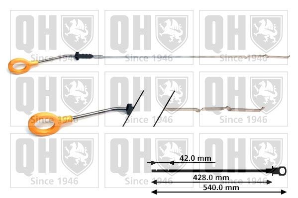 Oliepeilstok QUINTON HAZELL QOD139 QUINTON HAZELL QOD139 Oliepeilstok NISSAN PATHFINDER 2001