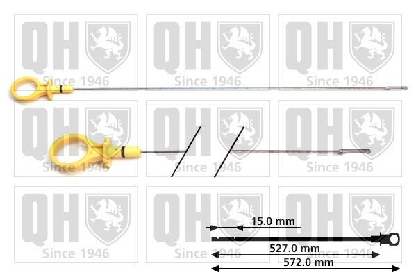 QUINTON HAZELL Eļļas līmeņa rādītājs QOD141 QUINTON HAZELL QOD141 Eļļas līmeņa rādītājs Ford Focus mk1 Sedan cena