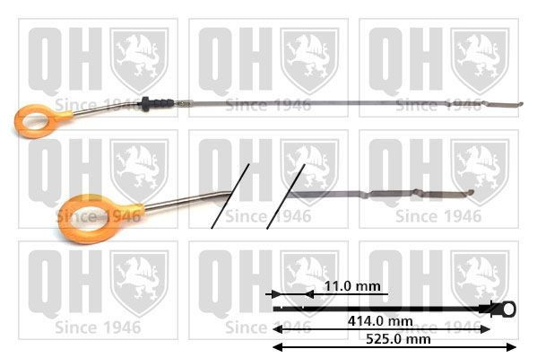 QUINTON HAZELL Eļļas līmeņa rādītājs QOD151 QUINTON HAZELL QOD151 Eļļas līmeņa rādītājs Renault Laguna 3 Sport Tourer lēti