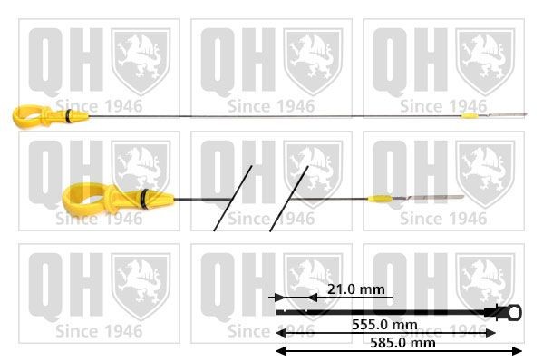 Oliepind QUINTON HAZELL QOD154 QUINTON HAZELL QOD154: Oliepinden Peugeot EXPERT 2018