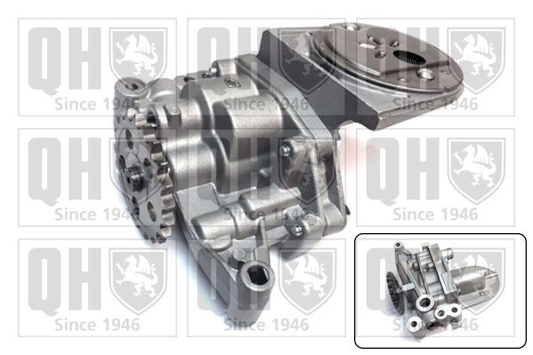 QUINTON HAZELL Oliepumpe QOP1010 Oliepumpe QUINTON HAZELL Audi A4 QOP1010