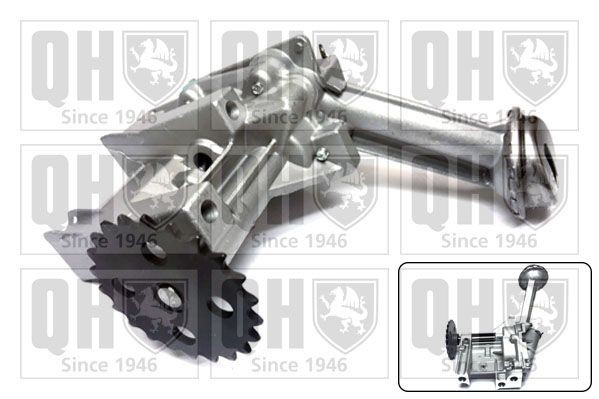 QUINTON HAZELL Oliepumpe QOP1019 QUINTON HAZELL QOP1019 Renault Megane II Kombi Oliepumpe pris