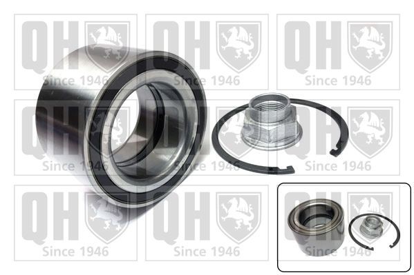 QUINTON HAZELL Σετ ρουλεμάν τροχών QWB1652 Πλήμνη QUINTON HAZELL Opel ZAFIRA QWB1652
