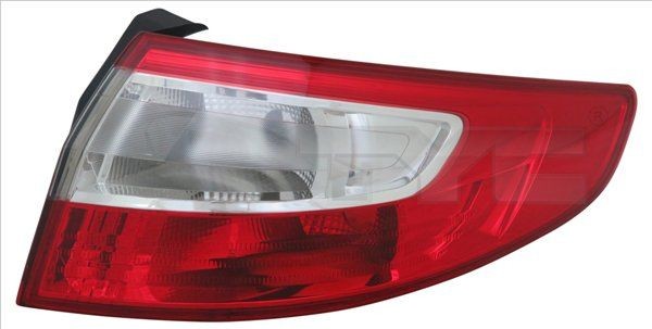 Bakljus TYC 11-11961-01-2 TYC 11-11961-01-2 Baklysen RENAULT FLUENCE 2017