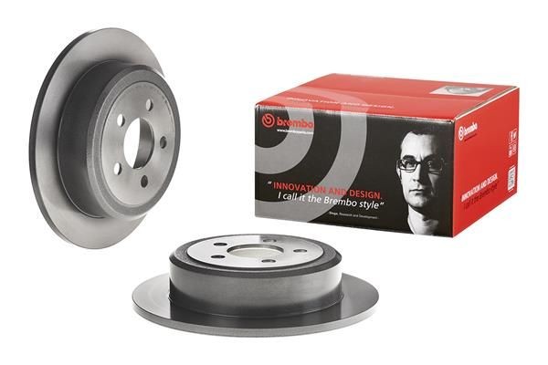 Bremseskive BREMBO 08.B529.11 BREMBO Prime 08.B529.11 Skiver DODGE NITRO 2008