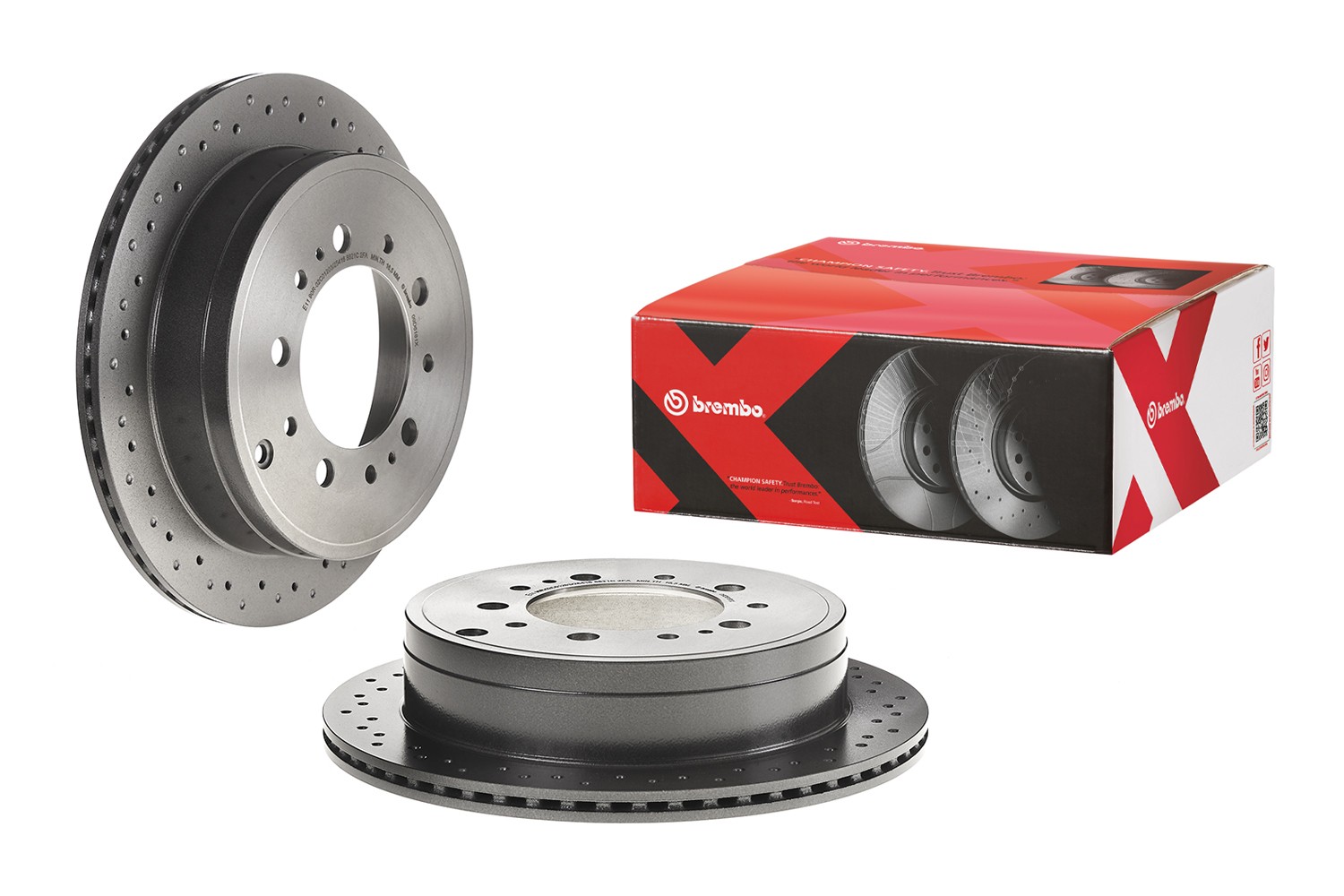 BREMBO Remschijf 09.D618.1X BREMBO 09.D618.1X Remschijven LEXUS LM 300h goedkoop