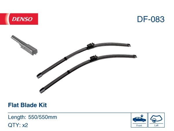DENSO Μάκτρο καθαριστήρα DF-083 DENSO DF-083 Καθαρισμού παραθύρων Mercedes A205