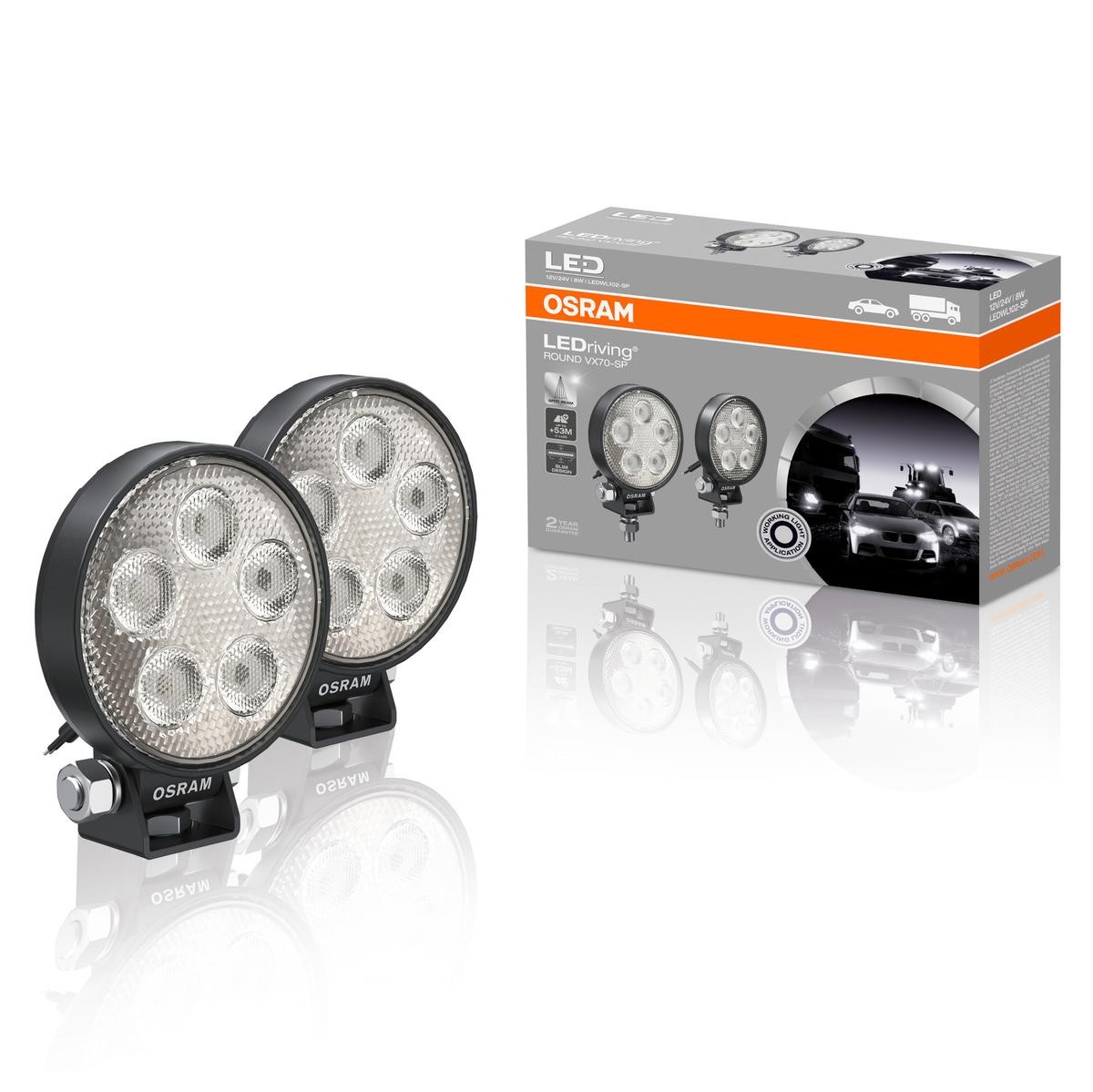 OSRAM Προβολέας μεγάλων φώτων LEDWL102-SP OSRAM LEDWL102-SP Προβολέας πορείας Alfa Romeo 159 τιμες