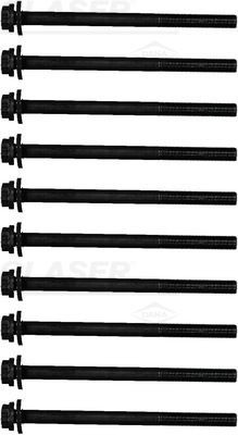 GLASER Klapikaanekruvikomplekt T85017-00 Klapikaanekruvikomplekt GLASER Mazda 3 T85017-00