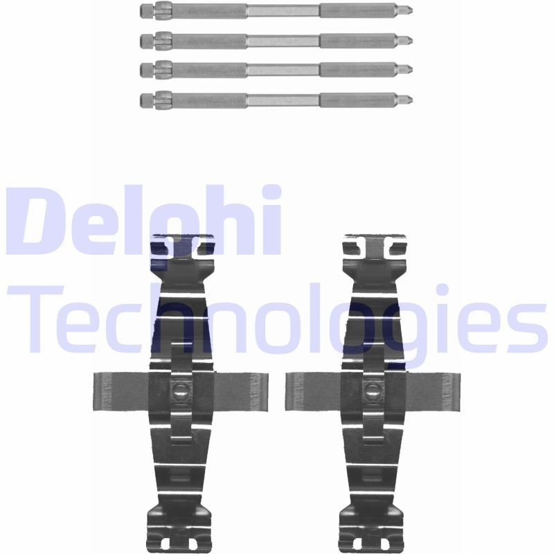 DELPHI Σετ βοηθ. εξαρτημάτων, τακάκια φρένων LX0674 DELPHI LX0674 Σετ βοηθ. εξαρτημάτων, τακάκια φρένων Porsche Cayman 981 τιμες