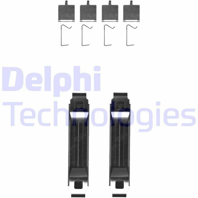 DELPHI Kit d'accessoires, plaquette de frein à disque LX0681 DELPHI LX0681 d'origine Kit d'accessoires, plaquette de frein à disque Q5 SUV Sportback (80A) coût