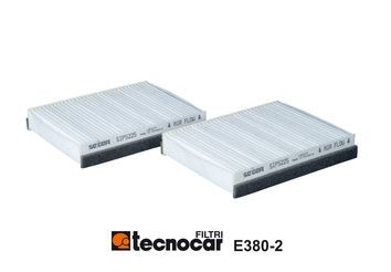 TECNOCAR Interieurfilter E380-2 Pollenfilter TECNOCAR ALFA ROMEO E380-2