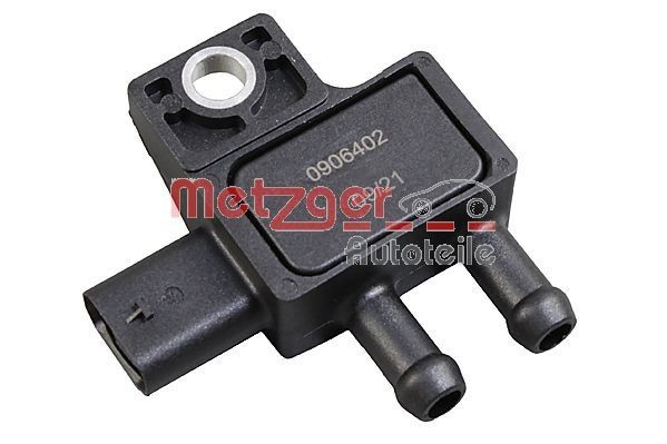 METZGER Uitlaatgasdruk sensor 0906402 0906402 Roetfiltersensor BMW X3 METZGER